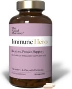 The Naked Pharmacy | Immune Hero for Children | Natural Immunity Booster | Vitamin C, Zinc & Prebiotic | Energy & Fatigue | Immune System & Metabolism | No Additives | Vegan | 60 Capsules - Image 2