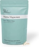 The Naked Pharmacy | Marine Magnesium | Sleep & Nerve/Muscle | Natural Supplements with Prebiotic Baobab | High Strength | No Additives | Vegan | 60 Capsules - Image 2