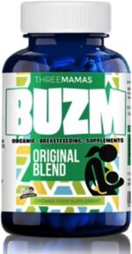 Three Mamas BUZM: Original Blend, Natural Herbal Breastfeeding Supplement for Lactation, Aids Milk Supply, Breast Feeding Lactation Vitamins, Developed by NHS Nurse - Image 2