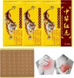 Tiger Patches- 24PCS Pain Relief Patches- Chinese Red Tiger Plaster-​Ultra Strength​ Herbal ​Pain Relief Patches​ with 3 Natural Ingredients for Back & Knee Muscle-Deep Relief​ Solution - Image 2