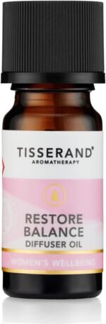 Tisserand Aromatherapy Restore Balance Diffuser Oil Perimenopause, Menopause and Menstruation Support for Women Rose, Clary Sage and Geranium 100 Percent Natural Essential Oils - 9ml - Image 2