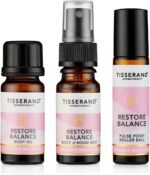 Tisserand Aromatherapy - Restore Balance Discovery Kit - Roller Ball, Body Oil & Mist - Perimenopause, Menopause & Menstruation Support Women - Rose, Clary Sage & Geranium - Natural Essential Oils - Image 2