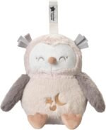 Tommee Tippee OllieOwl Deluxe Baby and Toddler Sound and Light Sleep Aid, Automatic CrySensor Soothes with 3 Natural Sounds and 3 Lullabies, Adjustable Volume, Soft Plush Fabric, USB Rechargeable - Image 2