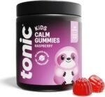 Tonic Health Kids Magnesium Gummies - 120mg Magnesium Citrate for Children, Ashwagandha KSM-66, Lemon Balm - No Sugar, Calm and Balanced - Age 3-12 Years, Vegan - Raspberry, 60 Count - Image 2