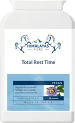 Total Rest Time – 60 Natural Sleep Support Capsules | Herbal Blend for Deep Sleep, Stress Relief & Relaxation - Image 2