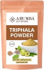 Triphala Powder 100 Grams for Constipation Relief, Haritaki, Bibhitaki, Amla, Cleanse Vitamin C, Digestion - Image 2