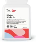 Troo Health Care Troo Ginkgo Biloba B Plus Supplement 2000mg - 90 Vegan Capsules - with Added Vitamin B Complex for Heart, Circulation, Nervous System and Brain Support - Image 2