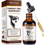 Turkey Tail Mushroom for Dogs - Critical Immune Defense Dogs, Turkey Tail Mushroom Liquid Extract for Immune & Digestive Drops for Pet, with 5X Mushrooms, Turmeric & Probiotic - Image 2