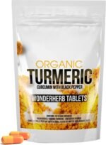 Turmeric Curcumin 1000mg Capsules with Black Pepper | High Strength Anti-Inflammatory Supplement for Joints, Pain Relief & Immune Support | Vegan, Gluten-Free | 30 Capsules - Image 2