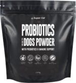 UKs Most Advanced Probiotics for Dogs Powder - 300g (60 Serves) | Pre and Probiotics for Dogs + Beta Glucans for Immune Support + Fibre Supplement | For Gut Health by Super Cal - Image 2
