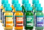 UNROOTED Baobab Gut Health Shots Multipack - 3 Good Gut Super Greens, 3 Apple Cider Vinegar, 3 Good Energy Punchy Turmeric and 3 Mighty Ginger, Supports Energy, Immunity and Digestion, 12x60ml Bottles - Image 2