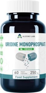 Uridine Monophosphate 250mg | 60 Vegan Capsules | High Dose Brain, Memory & Nervous System Support | 2 Month Supply | Laboratory Tested GMP Certified - Image 2