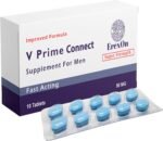 V Prime Connect 10 Tablets - 50MG Powerful and Fast Acting Blue Pills for Men - Male Performance & Enhancement Tablets - Naturally Extracted Blue Pill Supplement for Energy & Stamina Support - Image 2