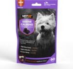 VETIQ Serene Calming Supplement Chews for Dogs and Puppies, Tablet Strength Bite-sized Chew Supplements Help Reduce Stress, Separation issues & Hyperactivity. Calms without Sedation 230 g (Pack of 1) - Image 2