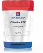 VITA PHARMA Citicoline CDP 1000mg 60 Tablets Cognitive Function, Supports Overall Brain Health, Improve Memory - Image 2
