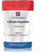 VITA PHARMA Lithium Aspartate 20mg 60 Capsules, Mood & Emotional Balance, Mental Clarity & Focus, Nervous System Health, Maintain Calm & Relaxation - Image 2