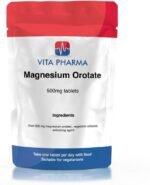VITA PHARMA Magnesium Orotate 500mg 240 Tablets, Muscle & Nerve Function, Energy & Metabolism, Bone & Joint Health, Mental Calm & Relaxation - Image 2
