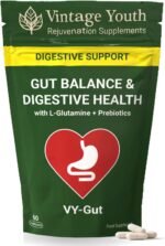 VY-Gut Digestive Enzyme & Prebiotic Supplement | Gut Health, Bloating & Gas Relief | Supports Digestion, Gut Flora & Regularity | Vegan Capsules for Stomach Comfort & Digestive Balance - Image 2
