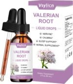 Valerian Root Liquid Extract, Sleep & Relaxing, Calming Nighttime Sleep Support Supplement, Stress Management Herbal Supplement, Vegan & Sugar Free, 60ml, Alcohol-Free - Image 2