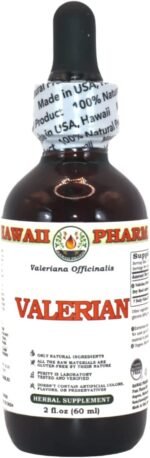 Valerian (Valeriana Officinalis) Dry Root Alcohol-Free Liquid Extract Glycerite 60 ml - Image 2