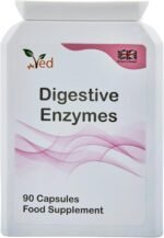 Ved Digestive Enzymes, Comprehensive Food Intolerance Complex, Targets Multiple Intolerances Including Gluten, Lactose & Casein, 90 Vegan Capsules(45 Days Supply) - Image 2