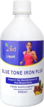 Ved Natural Liquid Iron Supplement, Mix Fruit Flavour with Vitamin C, High Absorption, Enhances Energy and Boost Immunity, Men Women, Gentle On The Stomach, 25 Day Supply. - Image 2