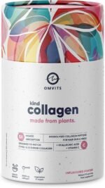 Vegan Collagen Powder with Hyaluronic Acid & Vitamin C -Kind Collagen Supplements for Women & Men - 5X Higher Absorption - Unflavoured Powder - Hydrolysed Peptides for Glowing Skin Hair & Nails - 240g - Image 2