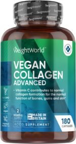 Vegan Collagen Supplements for Women & Men - 2 Months Supply - Plant-Based Vegan Collagen Capsules with Hyaluronic Acid, Vitamin E & VIT C - Vegetarian Collagen - Image 2