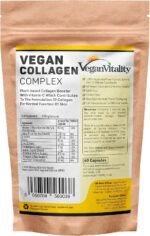 Vegan Collagen with Biotin, Lysine, Bamboo Silica, Zinc, Vitamin C, E & A. Collagen Supplements for Women 2 Months Supply. for Hair, Nails, Joints & Bones. - Image 2