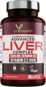 Vegan Liver Support Supplement - Liver Tablets with Vitamin C, Acai, Ginger Root, Turmeric- 30 Day Liver Detox Capsules, Cleanse & Support Men & Women - Made in The UK by YrHealth - Image 2