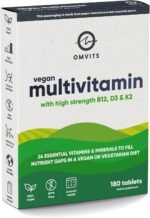 Vegan Multivitamins & Minerals - with High Strength Vitamin B12, D3, K2 & Iron - 180 Tablets in Low Waste Packaging - 6 Month Supply - Advanced Supplement for Men & Women - Palm Oil & GMO Free - Image 2