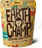 Vegan Protein Powder (1kg) - 28 Servings - EarthChamp by Wyldsson - Plant Based Vanilla Protein Powder Shake, Dairy Free, Gluten Free, Lactose Free Protien Shake (Vanilla) - Image 2