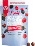 Vegums Nudums Probiotic Gummies – Vegan Gut Health Supplement for The Whole Family, Daily Probiotics for Digestive & Immune Support, Beneficial Bacteria for Balanced Digestion, 30 Gummies - Image 2