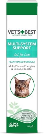 Vet's Best Multi-system support Cat Supplement Gel Promotes Healthy Immune System, 100g - Image 2