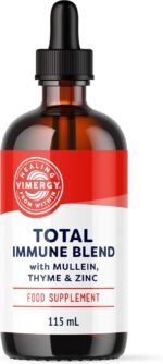 Vimergy Total Immune Blend– Fast-Absorbing – All-Season, Thyme, & Mullein Drops – Non-GMO, Vegan, 57 serv (115 ml) - Image 2