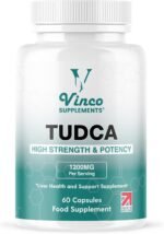 Vinco Tudca 1200mg - 60 Capsules - Tauroursodeoxycholic Acid - Advanced Liver Detox & Repair - Supports Healthy Bile Production, Improves Digestion & Strengthens Immune System - Made in UK - Image 2