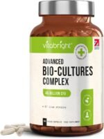 VitaBright Bio Cultures Complex Probiotics for Women & Men | 45 Billion CFU | 17 Strains | 60 Probiotic Capsules with Prebiotics | with Lactobacillus Reuteri Acidophilus Probiotic Bacterial Cultures - Image 2