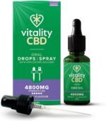 Vitality CBD Drops, Spray in MCT Oil 4800 mg, Berry, 30 ml, NO THC - Image 2