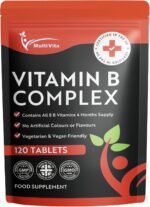 Vitamin B Complex 120 Vegan Tablets – Full Spectrum of B1, B2, B3, B5, B6, B12, Biotin & Folic Acid – Energy, Tiredness & Fatigue Support – UK Made Supplement GMP Certified - Image 2
