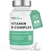 Vitamin B Complex High Strength | 90 Capsules - 90 Day Supply | All 9 B Vitamins B1-B2-B3-B5-B6-B7-B9-B10-B12, Inositol and Choline | Completely Clean - No Fillers | Love Life Supplements - Image 2