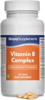 Vitamin B Complex Tablets | High Strength Formulation includes 8 B Vitamins, including Biotin & Folic Acid | Vegan & Vegetarian | Supports Brain Function & Energy Levels | 360 Tablets | Made in the UK - Image 2