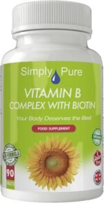 Vitamin B Complex with Biotin for Tiredness, Hair Strength & Growth and Immunity Boost | New Formula | 195mg Tablets x 90 | Gluten Free | GM Free | Vegan - Image 2
