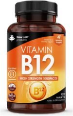 Vitamin B12 High Strength Tablets - 1000mcg Vegan B12 Vitamin Methylcobalamin Supplement – Contributes to The Reduction of Tiredness and Fatigue & Immune Energy Support Made in the UK (4 Month Supply) - Image 2