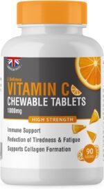 Vitamin C 1000mg Chewable by Club Vits - 90 Tablets - Supports Immune Health and Helps Fight Colds - Helps Reduce Tiredness and Fatigue - Image 2