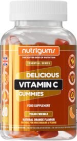 Vitamin C 80mg Gummy | Orange Flavour | 60 Vegan Gummies | Immune, Energy & Collagen Formation Support by NUTRIGUMS® - Image 2