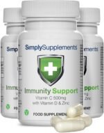 Vitamin C, D and Zinc Capsules for Immunity Support | One-a-Day Formula | 180 Fast Release Capsules = 6 Months' Supply | Vegan Friendly | Manufactured in The UK (3 Count (Pack of 60), Unflavoured) - Image 2