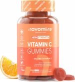 Vitamin C Gummies - 1 Month Supply - 250mg High Strength with Zinc, Bioflavonoids, Rose Hip & Elderberry for Immune System Support - Alternative to Vitamin C Tablets - 60 Gummies - Novomins - Image 2