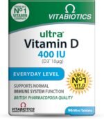 Vitamin D Tablets 400IU, Vitabiotics Ultra - Image 2