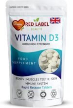 Vitamin D3 4000 IU, Pack of 400 Vitamin D Tablets (1+ Year Supply), Healthy Teeth & Bones, Supports Immune System, High Strength Vitamin D Supplement for Men & Women, UK-Made - Image 2