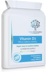 Vitamin D3 4000 IU Tablets, 1 Year Supply - 365 Easy to Swallow high Strength Micro-Tablets - Vegetarian Vitamin D Supplement to Boost The Immune System and Support Bone Health - Made in The UK - Image 2